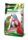 Manitoba Pliris Trofi Ga Meglous Papaglous Tropical Big Parrots 15kg